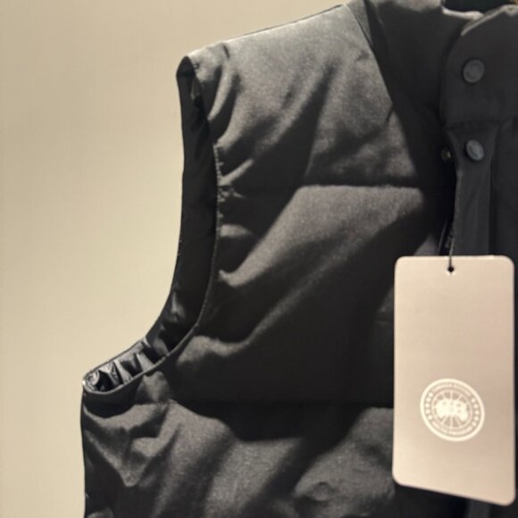 Canada Goose Freestyle Crew Gilet Vest Body Warmer Fusion Fit Black - Picture 4 of 7